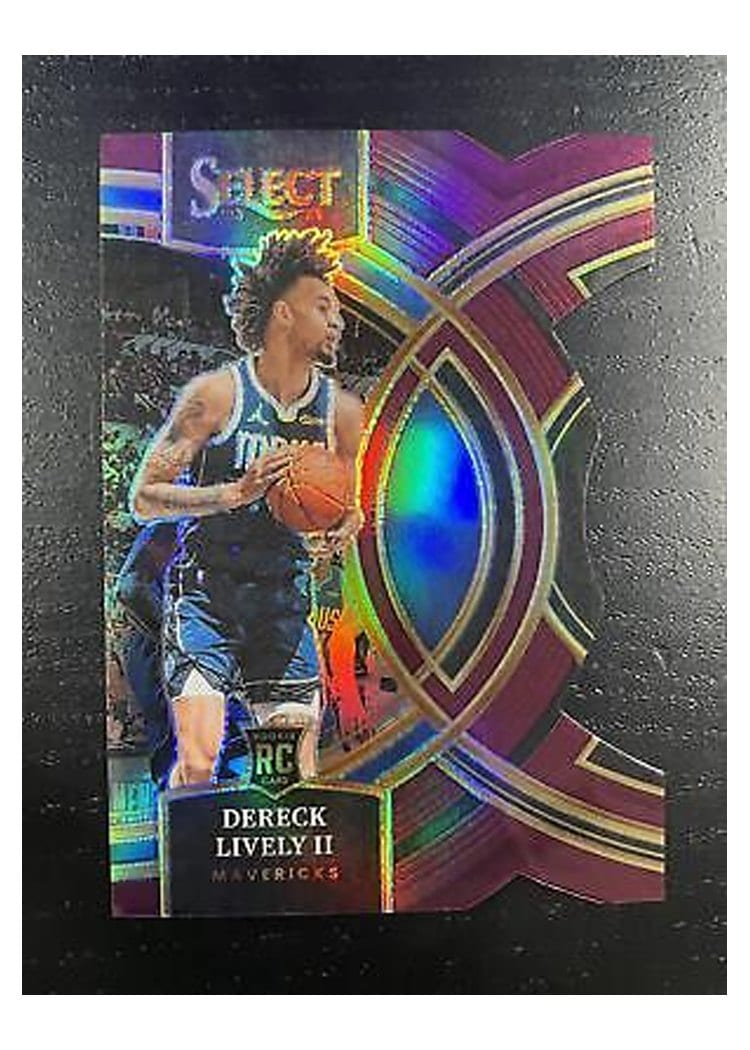 2023 Panini Select Dereck Lively II Maroon Prizm #76 card