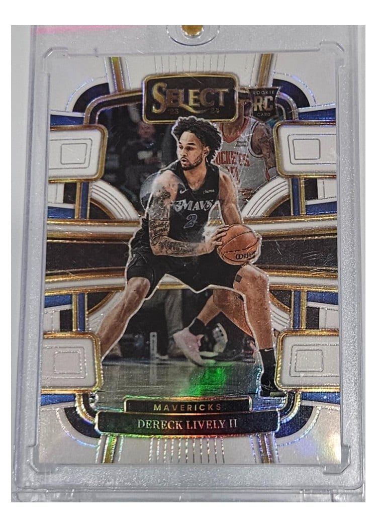 2023 Panini Select Dereck Lively II White Prizm #76 card