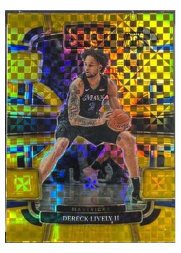 2023 Panini Select Dereck Lively II #76 card