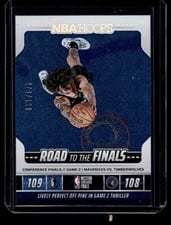 2024-25 Hoops Road to the Finals Conference Finals Dereck Lively II #4 card