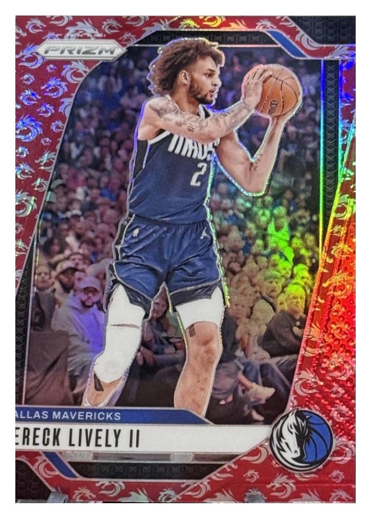 2024-25 Panini Prizm Base Set Dereck Lively II #214 card