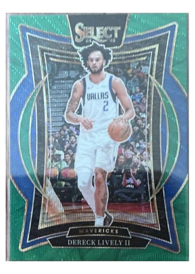 2024-25 Panini Select Base Set Dereck Lively II #26 card