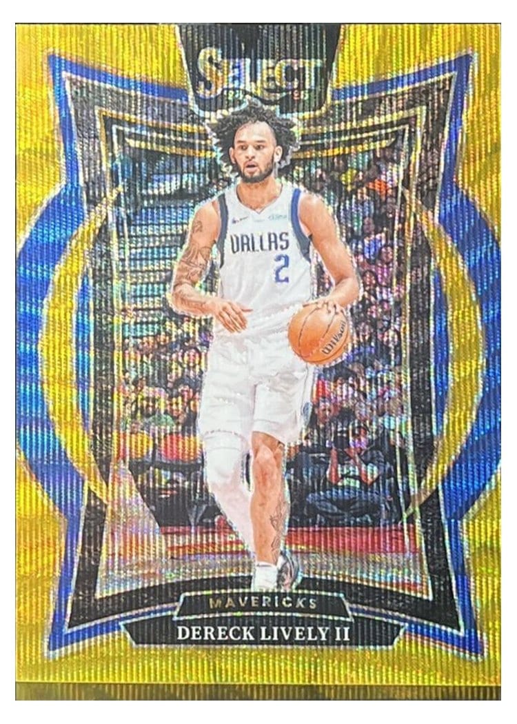 2024-25 Panini Select Base Set Dereck Lively II #26 card