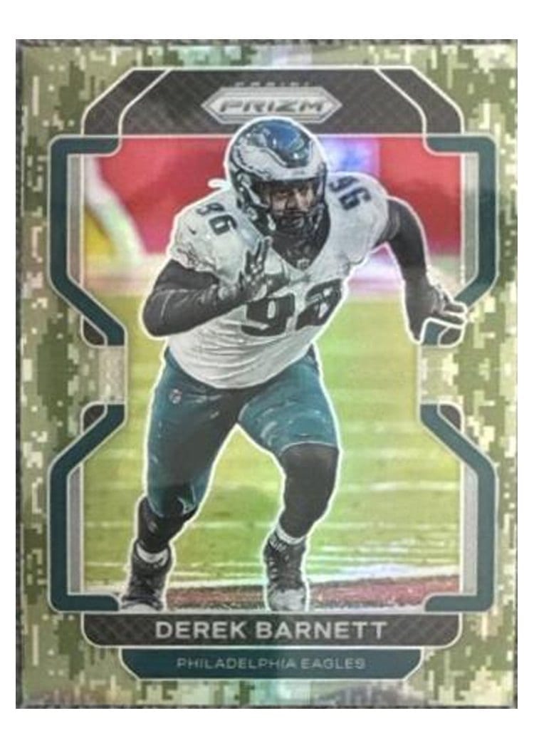 2021 Panini Prizm Base Set Derek Barnett #226 card