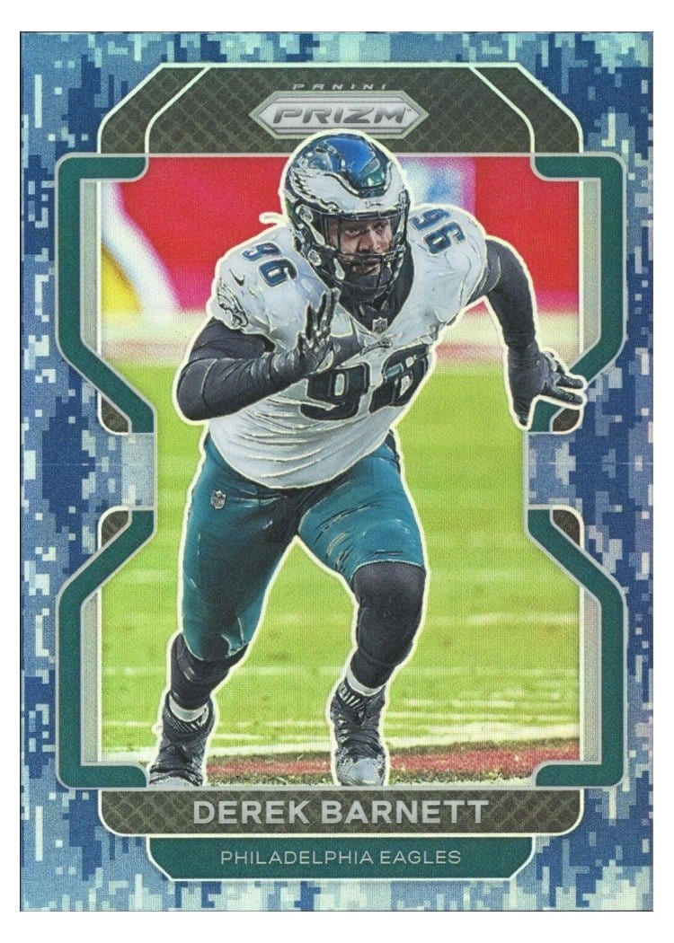 2021 Panini Prizm Base Set Derek Barnett #226 card