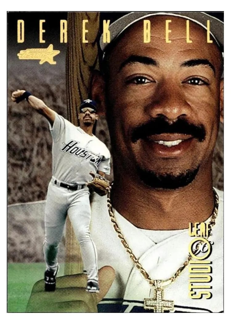 1996 Studio derek bell #107 card