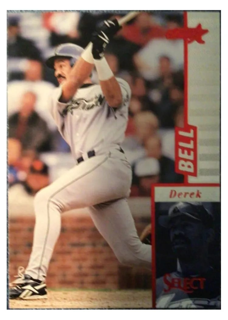 1997 Select Derek Bell #96 card