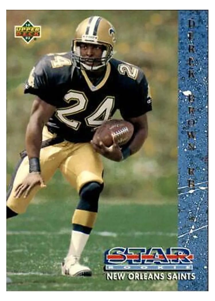 1993 Upper Deck Derek Brown #19 card