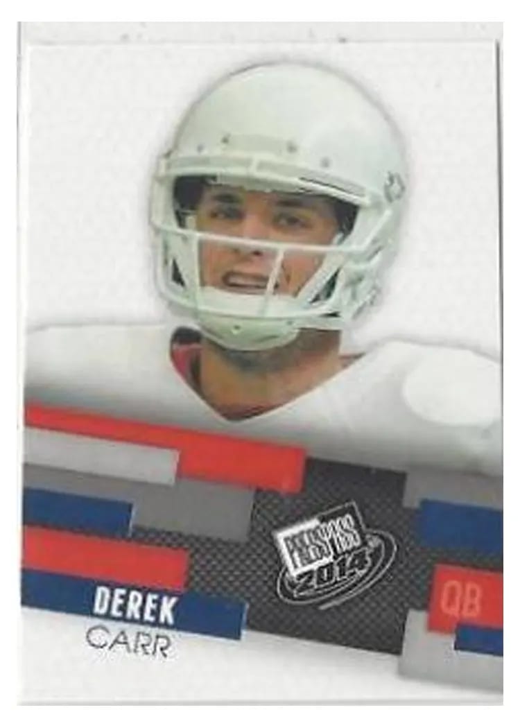 2014 Press Pass Derek Carr #10 card