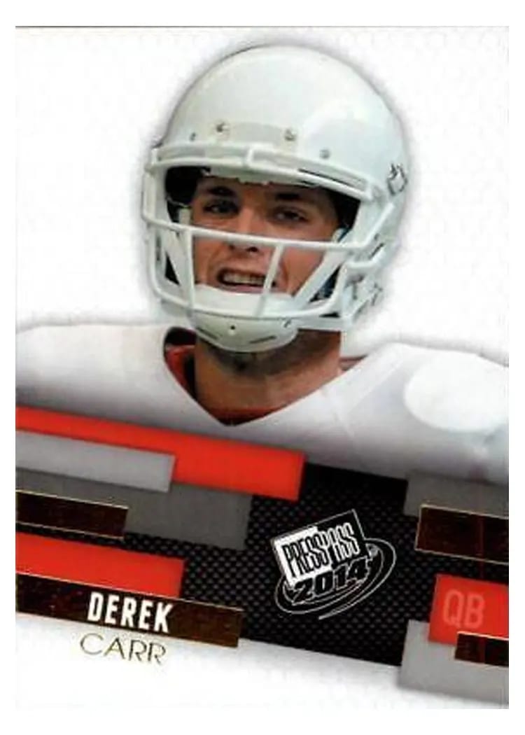2014 Press Pass Derek Carr #10 card