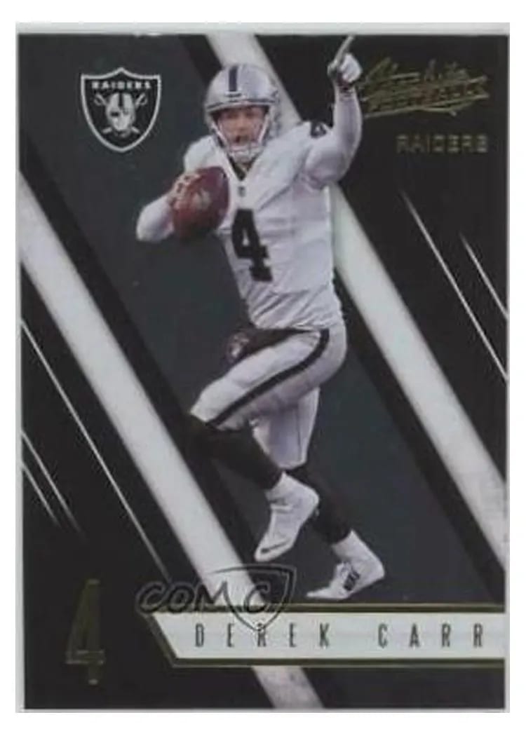 2016 Panini Absolute Derek Carr #30 card