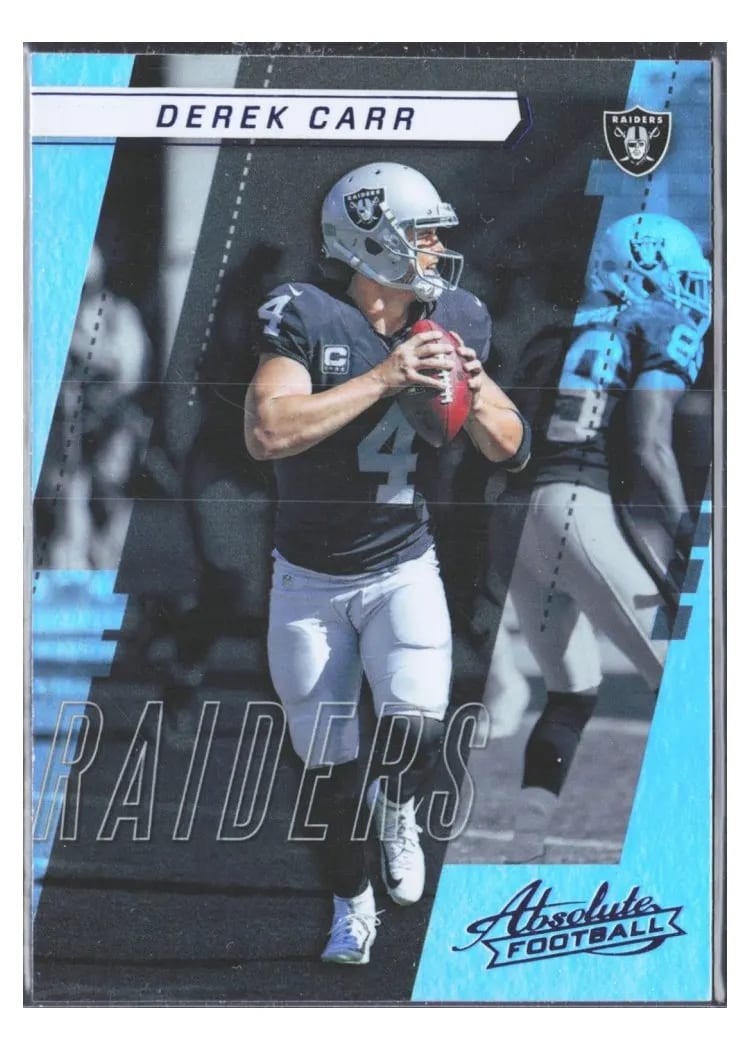 2017 Panini Absolute Derek Carr #74 card