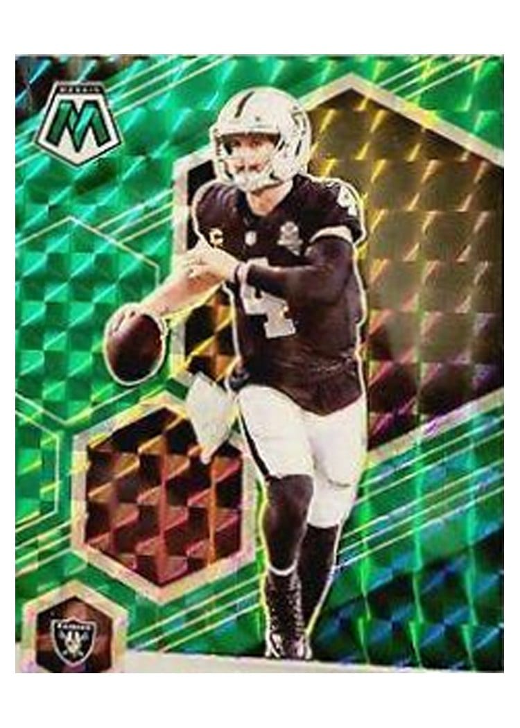 2021 Panini Mosaic Base Set Derek Carr #104 card