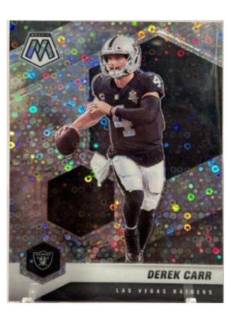 2021 Panini Mosaic Base Set Derek Carr #104 card
