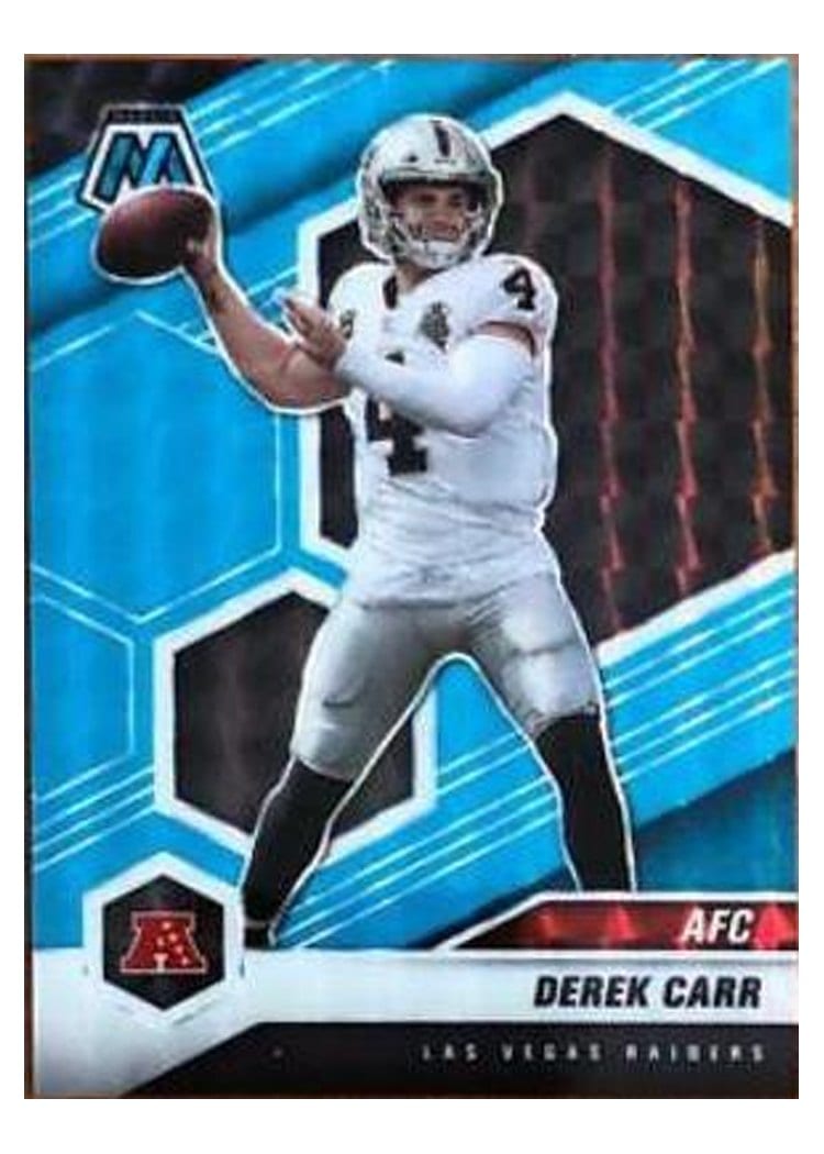 2021 Panini Mosaic Base Set Derek Carr #229 card