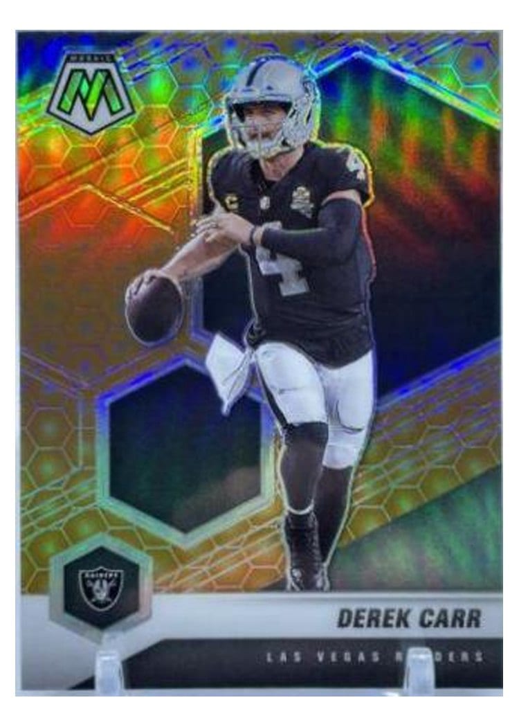 2021 Panini Mosaic Base Set Derek Carr #229 card