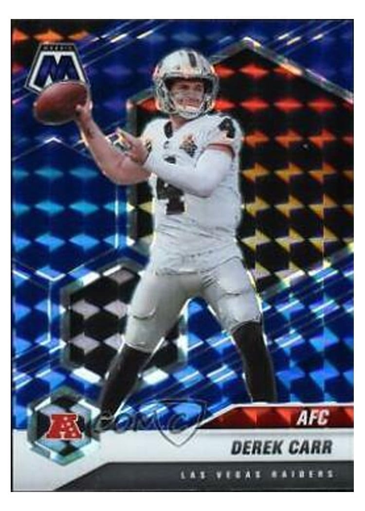 2021 Panini Mosaic Base Set Derek Carr #229 card