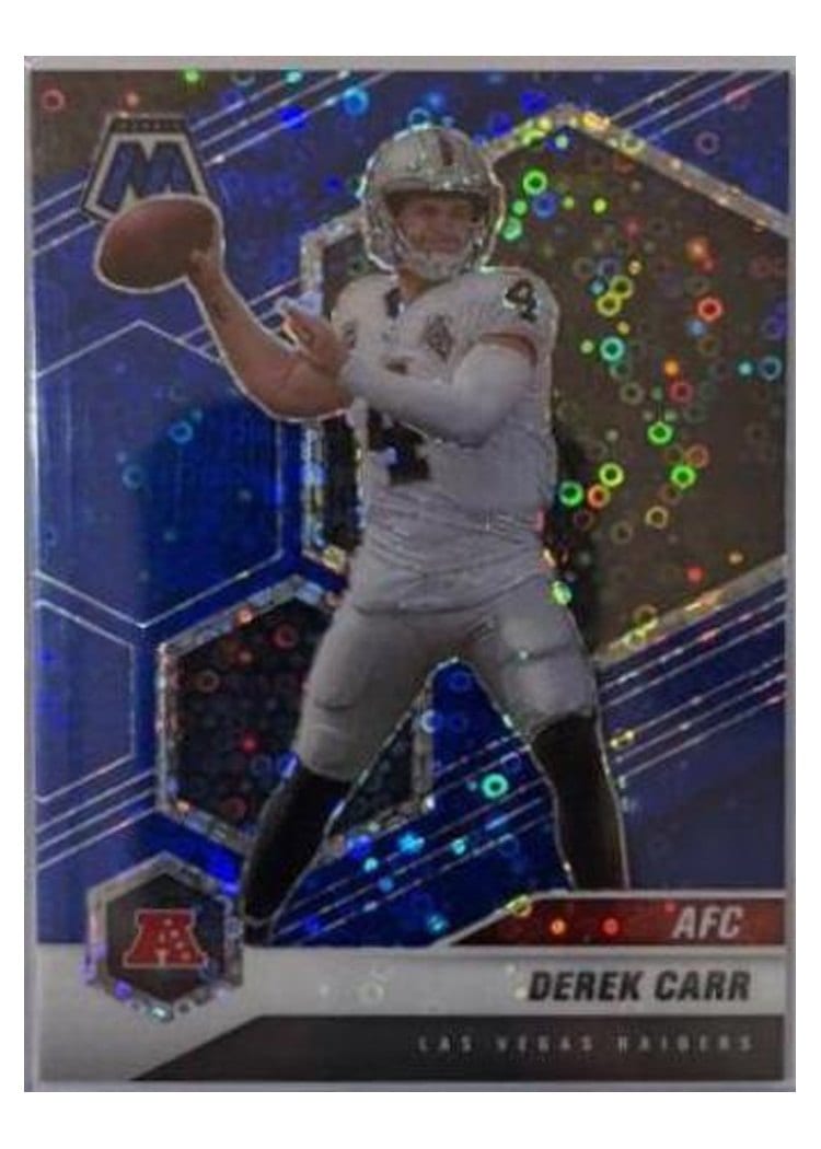 2021 Panini Mosaic Base Set Derek Carr #229 card