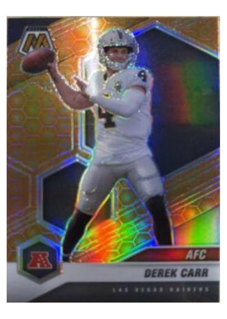 2021 Panini Mosaic Base Set Derek Carr #229 card