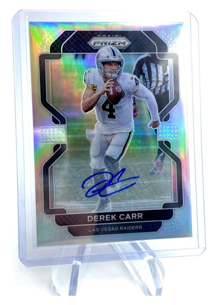 2021 Panini Prizm Base Set Derek Carr #179 card