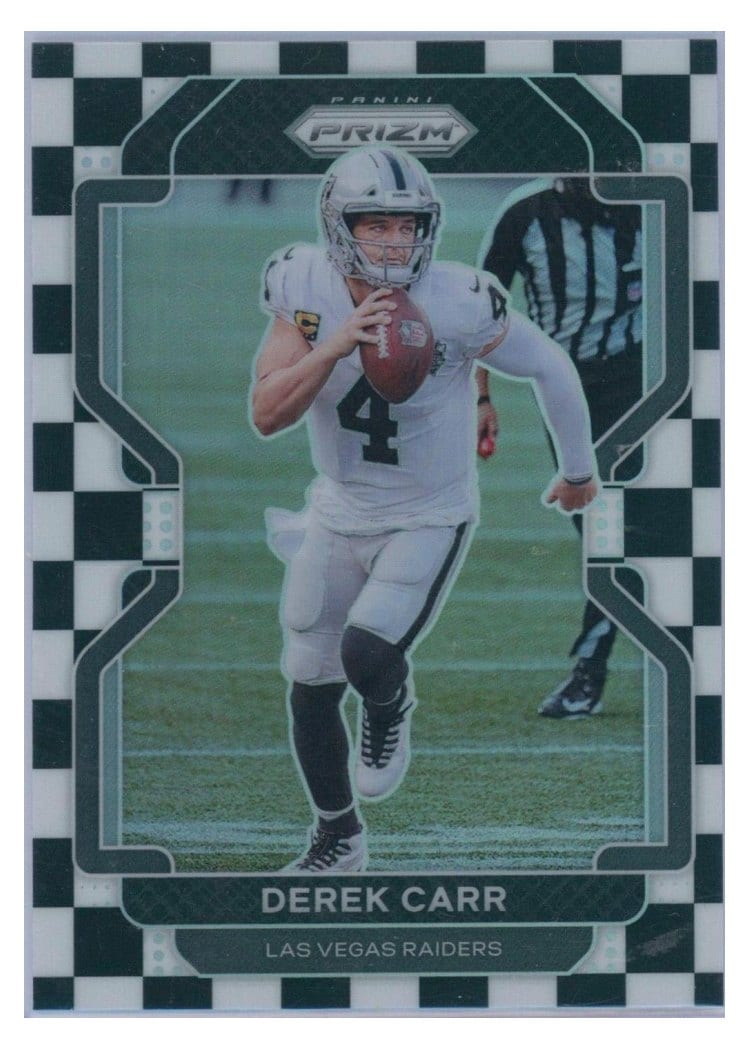 2021 Panini Prizm Base Set Derek Carr #179 card