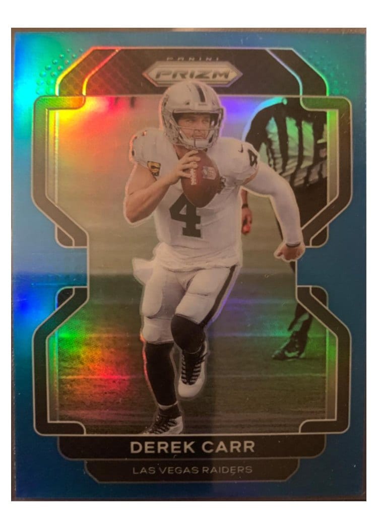 2021 Panini Prizm Base Set Derek Carr #179 card