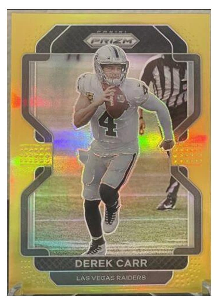 2021 Panini Prizm Base Set Derek Carr #179 card