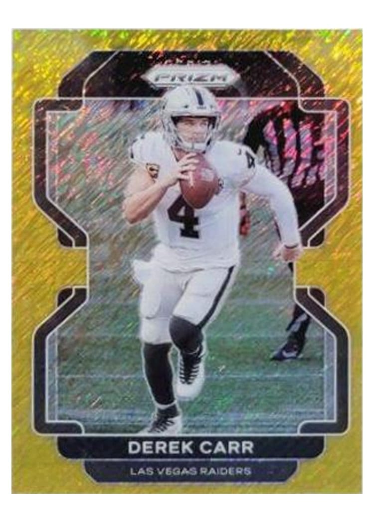 2021 Panini Prizm Base Set Derek Carr #179 card