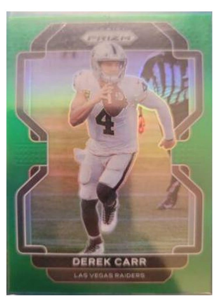 2021 Panini Prizm Base Set Derek Carr #179 card