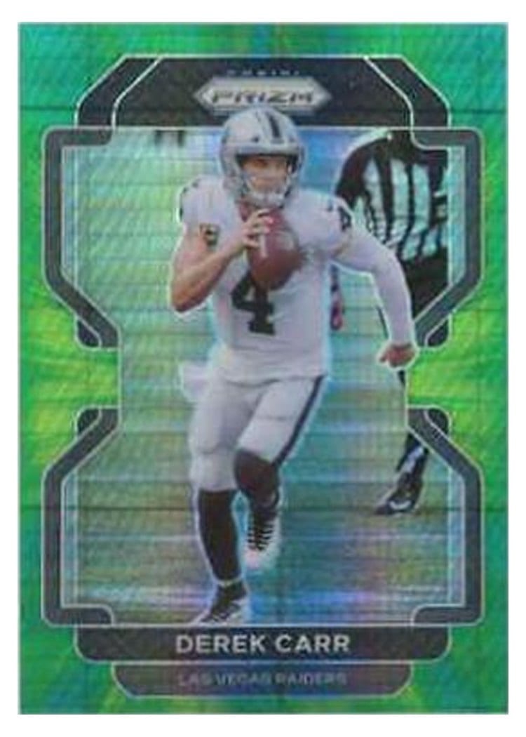 2021 Panini Prizm Base Set Derek Carr #179 card