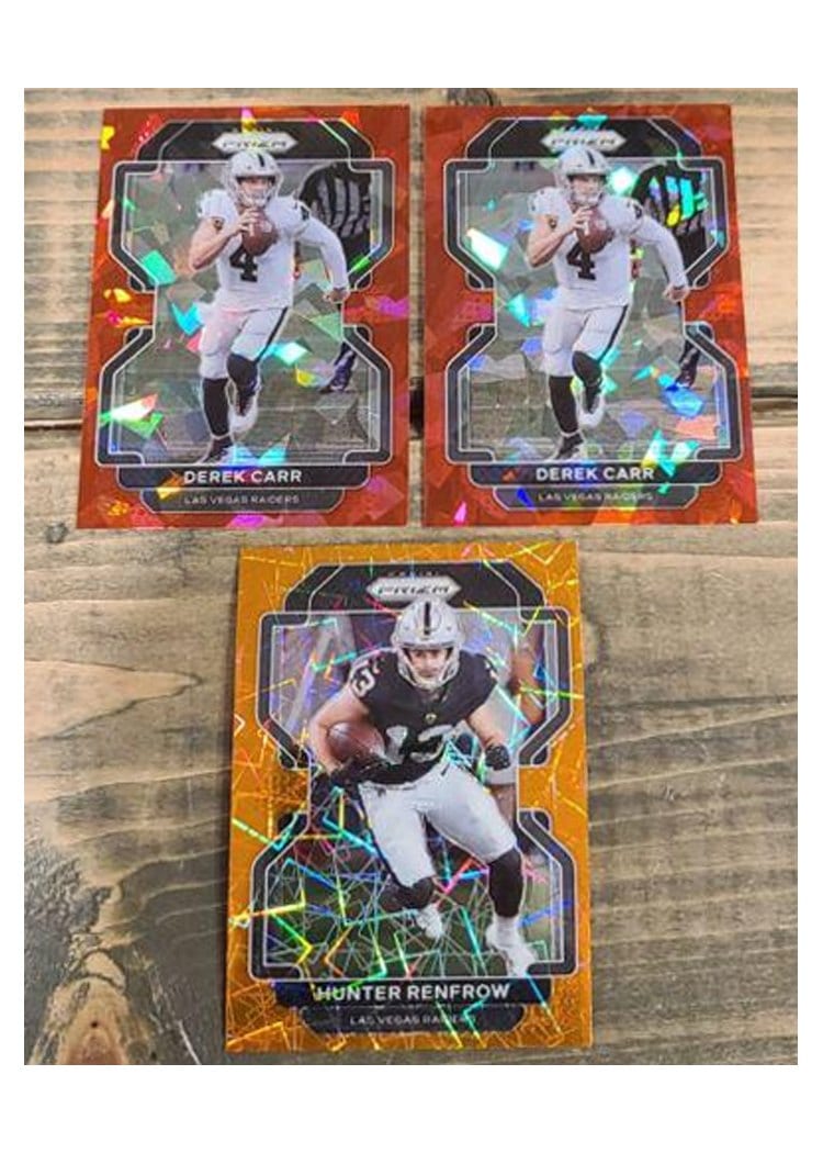 2021 Panini Prizm Base Set Derek Carr #179 card