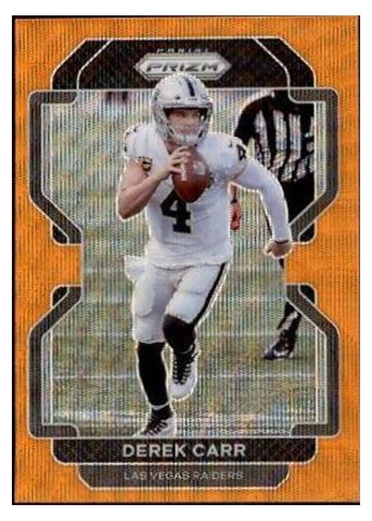 2021 Panini Prizm Base Set Derek Carr #179 card