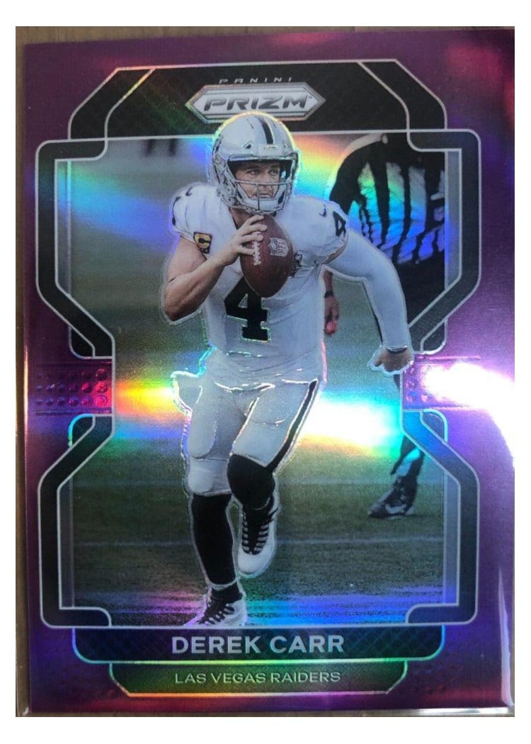 2021 Panini Prizm Base Set Derek Carr #179 card