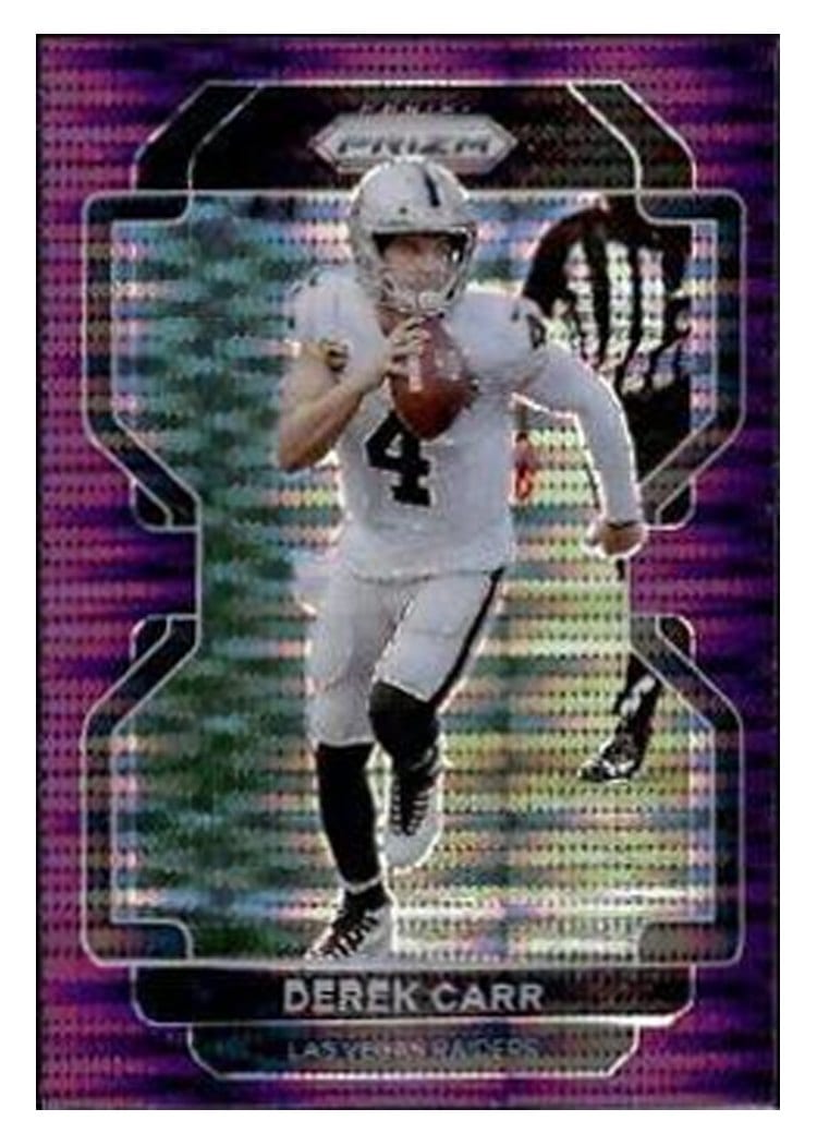 2021 Panini Prizm Base Set Derek Carr #179 card
