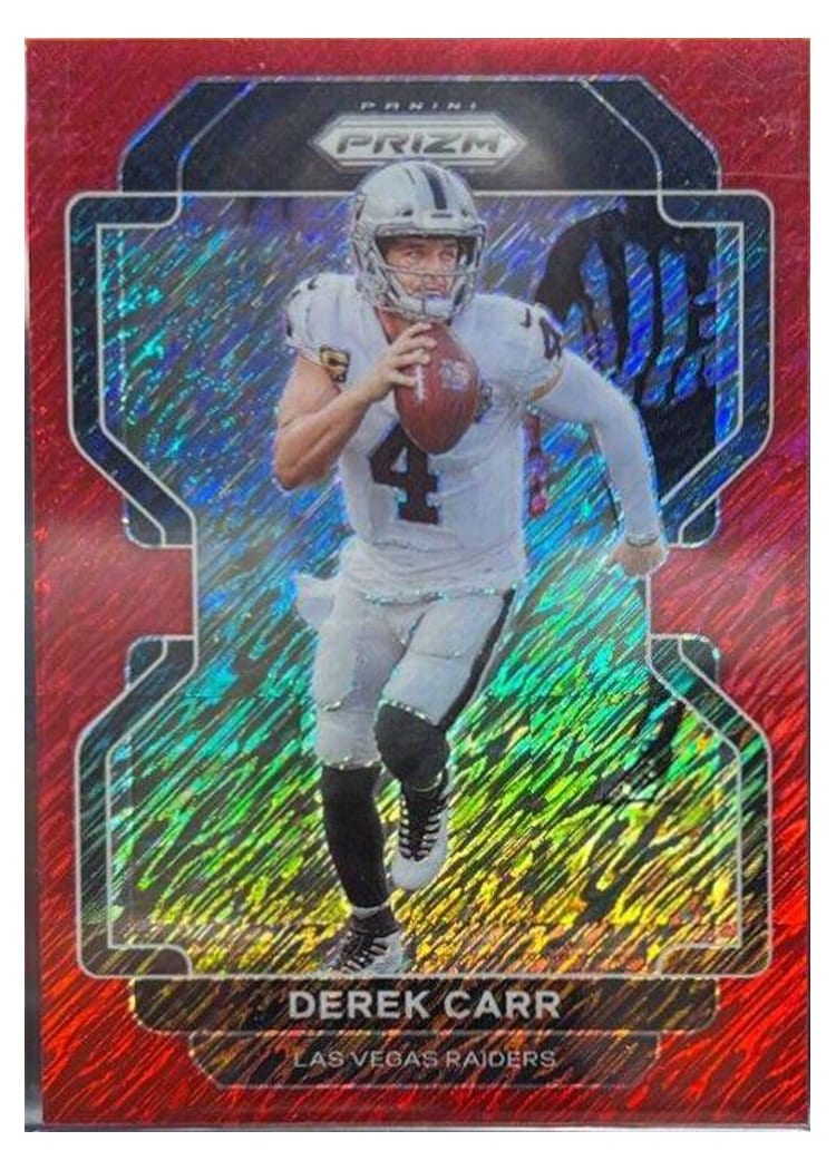 2021 Panini Prizm Base Set Derek Carr #179 card