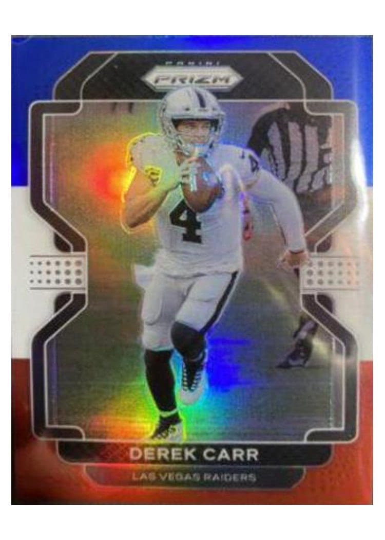 2021 Panini Prizm Base Set Derek Carr #179 card