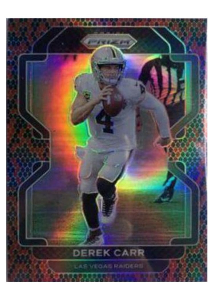 2021 Panini Prizm Base Set Derek Carr #179 card