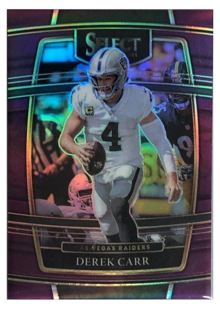 2021 Panini Select Base Set Derek Carr #21 card