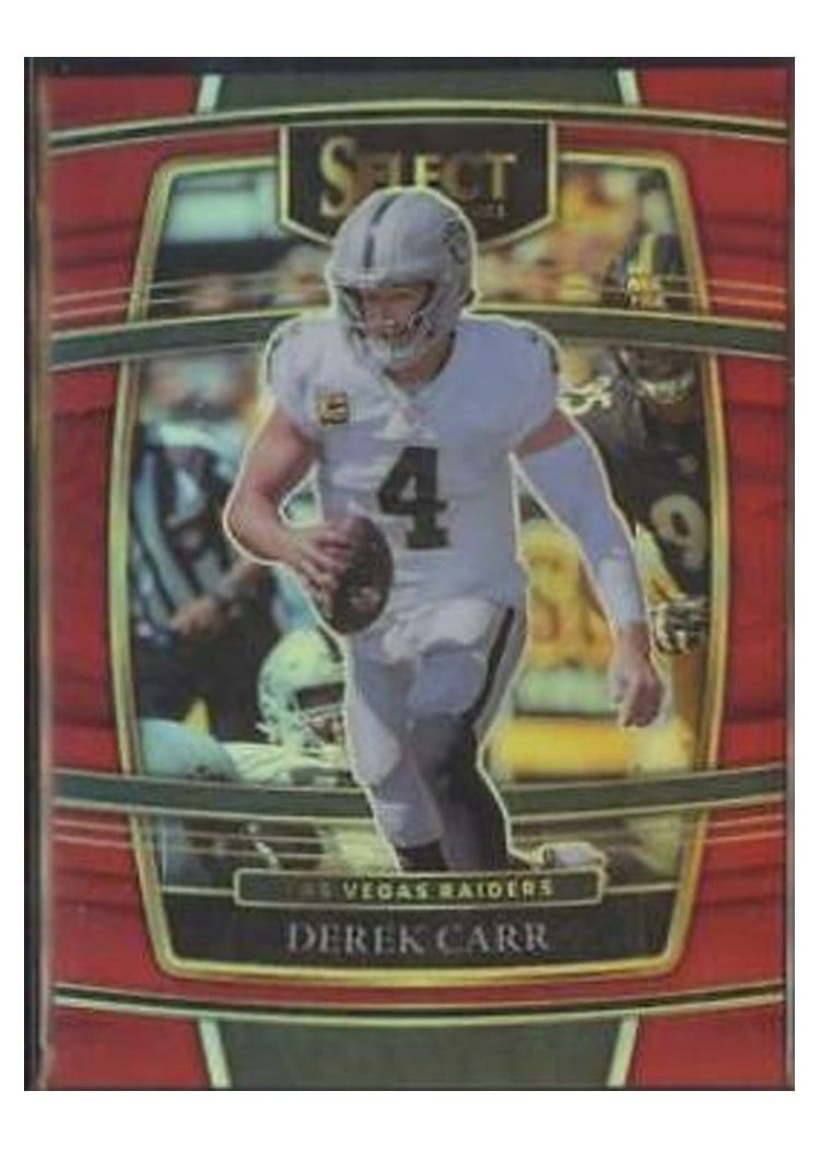 2021 Panini Select Base Set Derek Carr #21 card