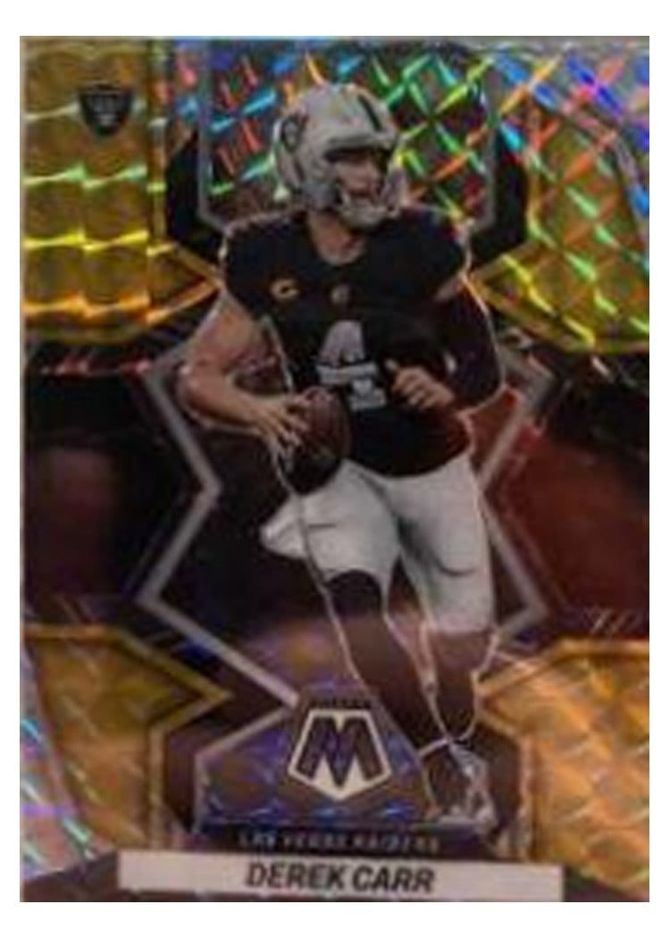 2022 Panini Mosaic Base Set Derek Carr #115 card