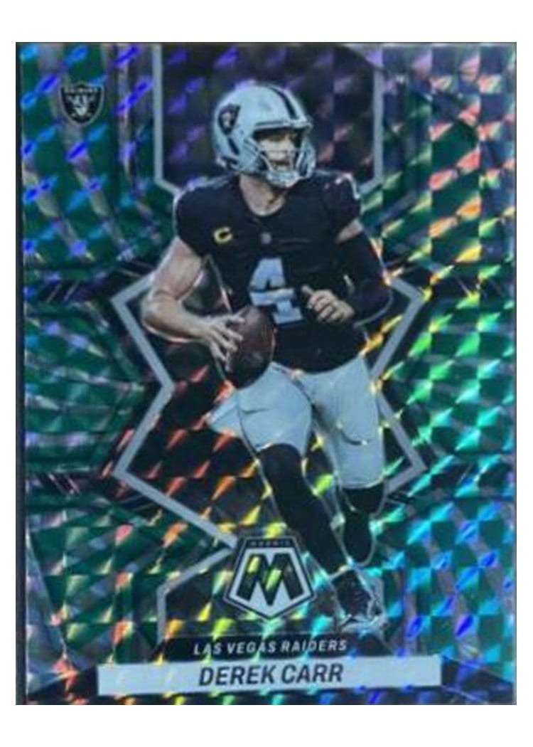 2022 Panini Mosaic Base Set Derek Carr #115 card