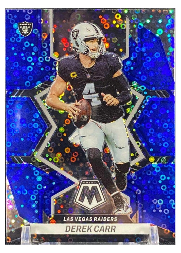 2022 Panini Mosaic Base Set Derek Carr #115 card