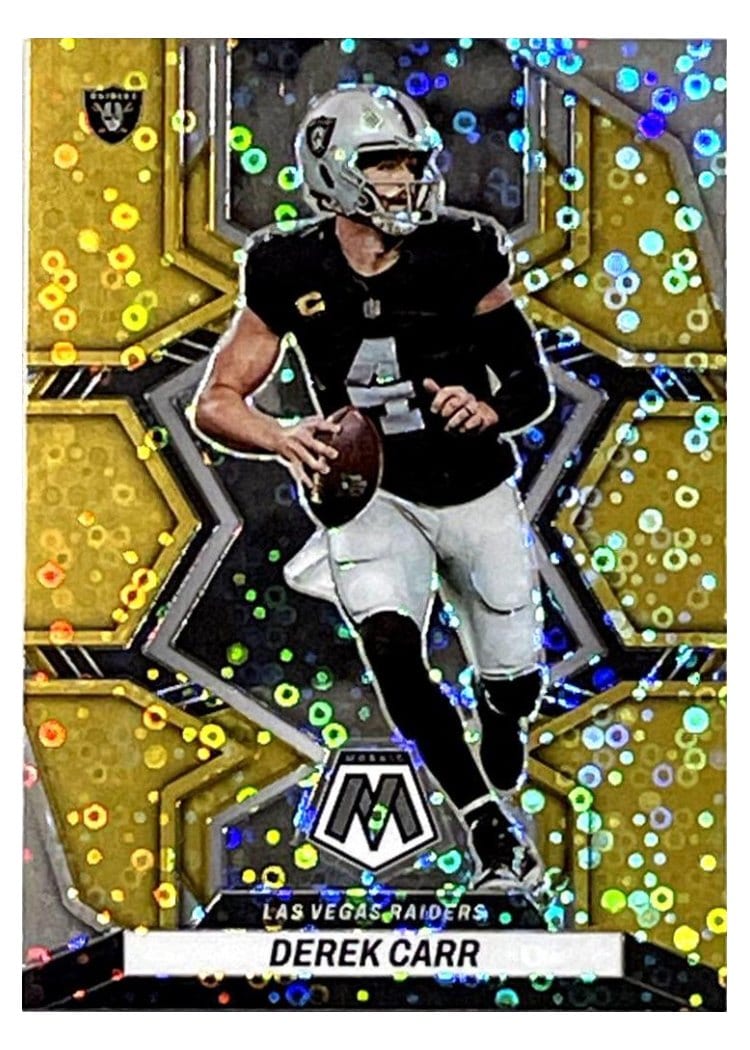 2022 Panini Mosaic Base Set Derek Carr #115 card