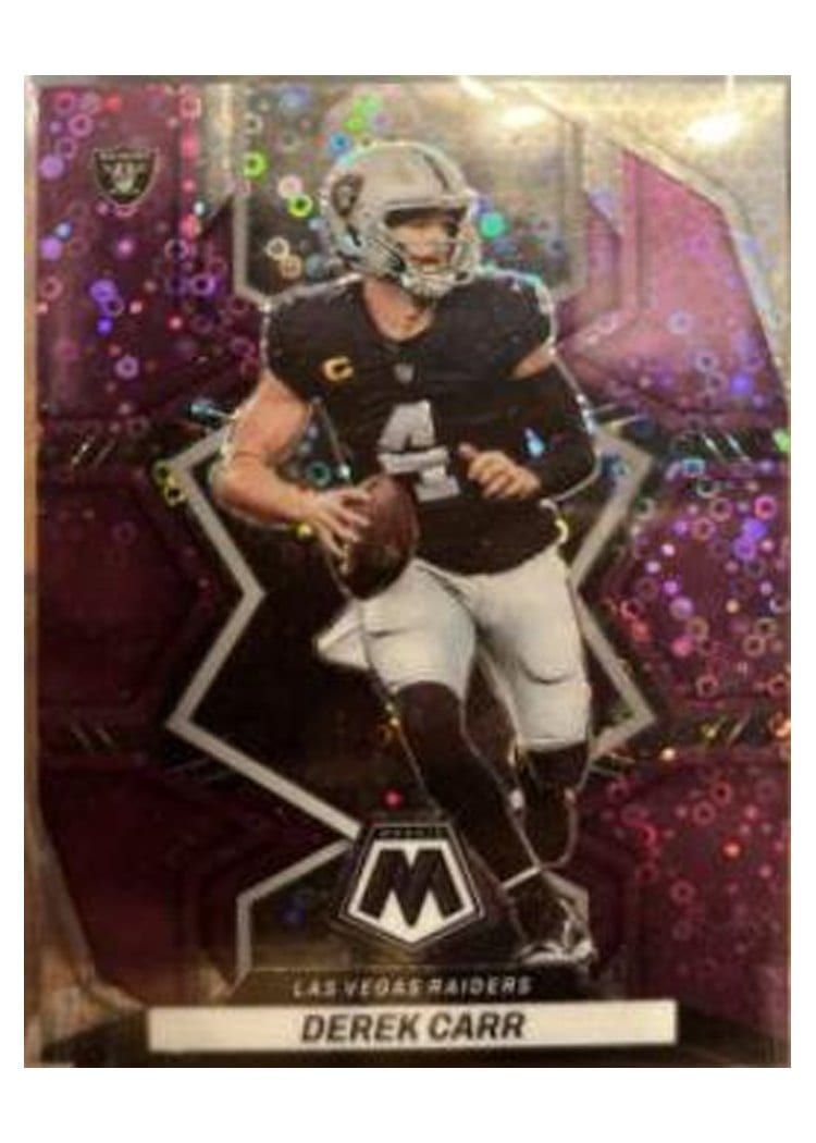2022 Panini Mosaic Base Set Derek Carr #115 card