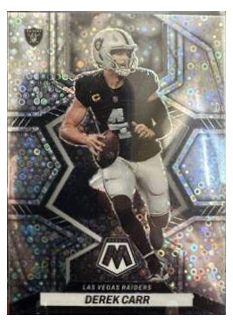 2022 Panini Mosaic Base Set Derek Carr #115 card