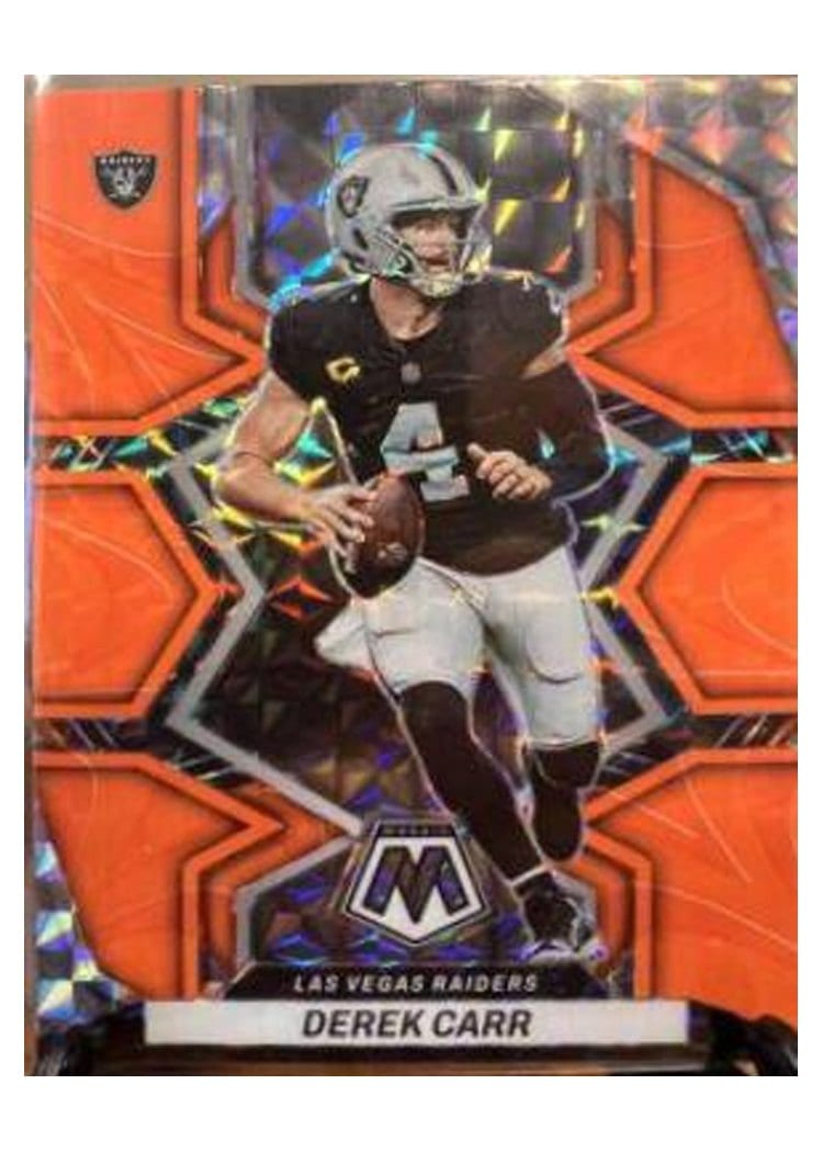 2022 Panini Mosaic Base Set Derek Carr #115 card