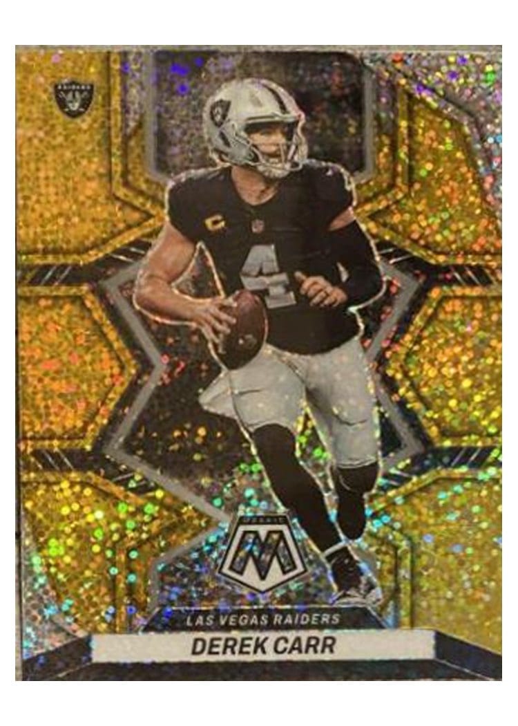 2022 Panini Mosaic Base Set Derek Carr #115 card