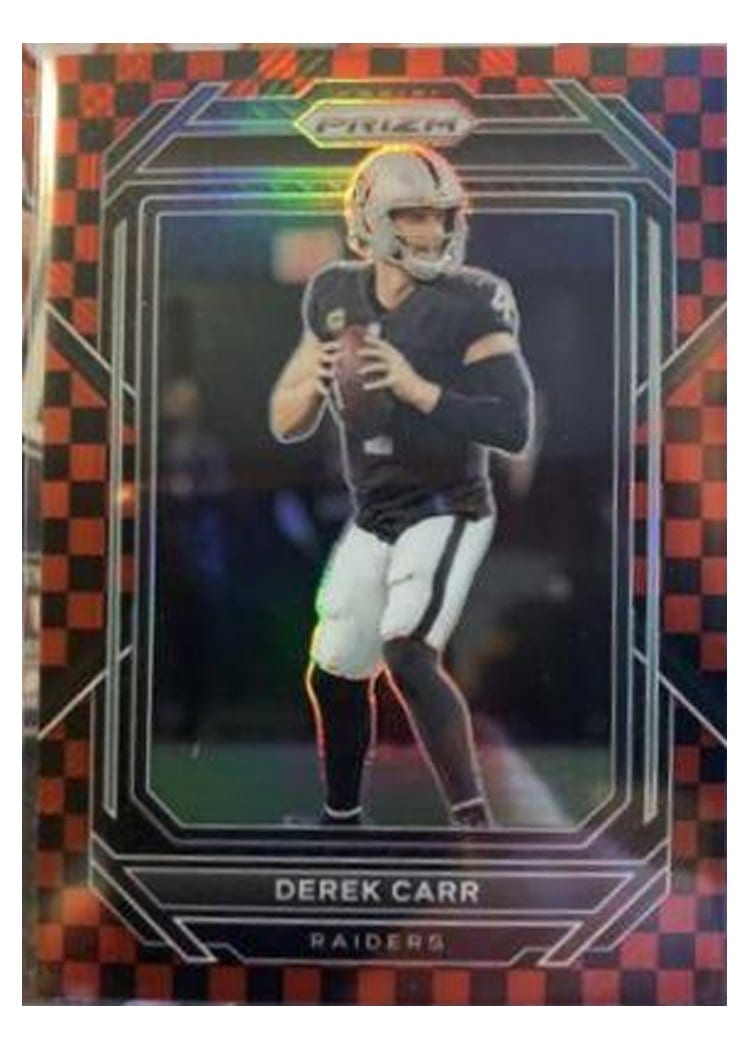 2022 Panini Prizm Base Set Derek Carr #169 card