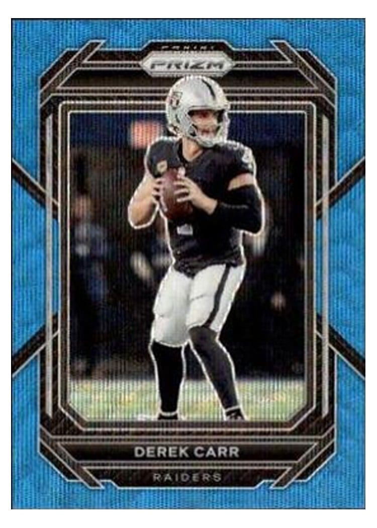 2022 Panini Prizm Base Set Derek Carr #169 card