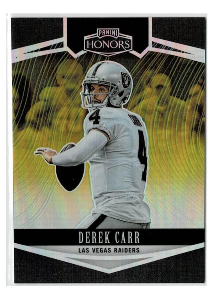 2022 Panini Prizm Base Set Derek Carr #169 card